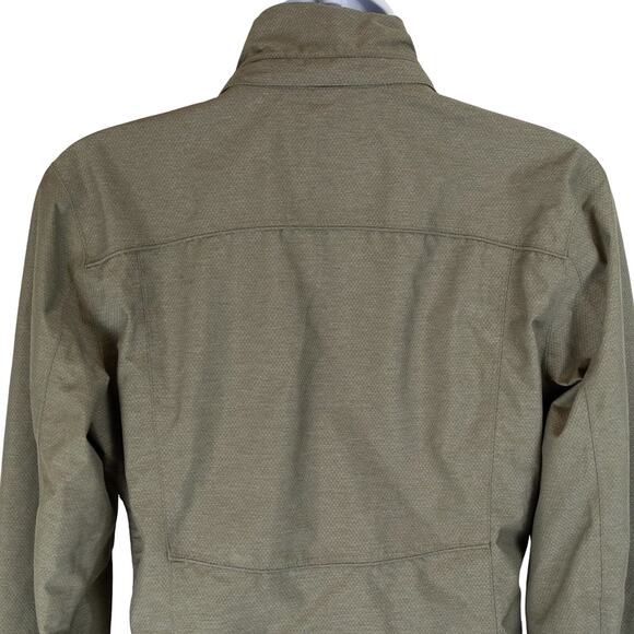 REI Olive Green Essential Women's Rain Trench Coat, XS - Picture 4 of 10